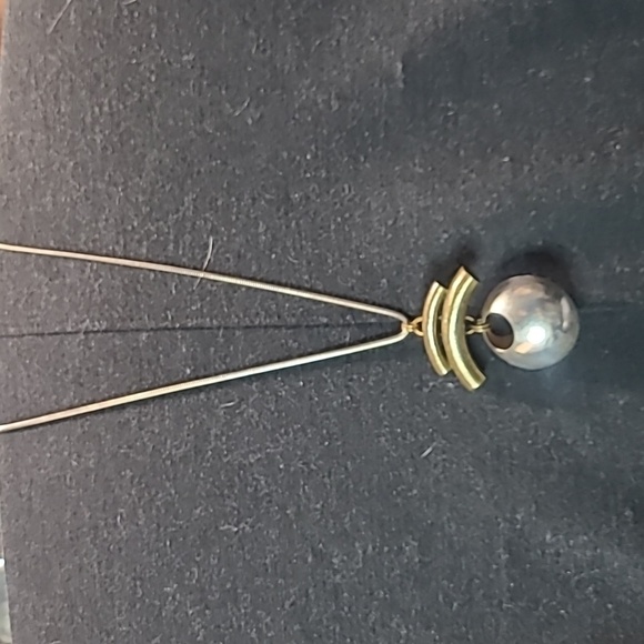 Marjorie Baer mixed metal necklace - Picture 1 of 4